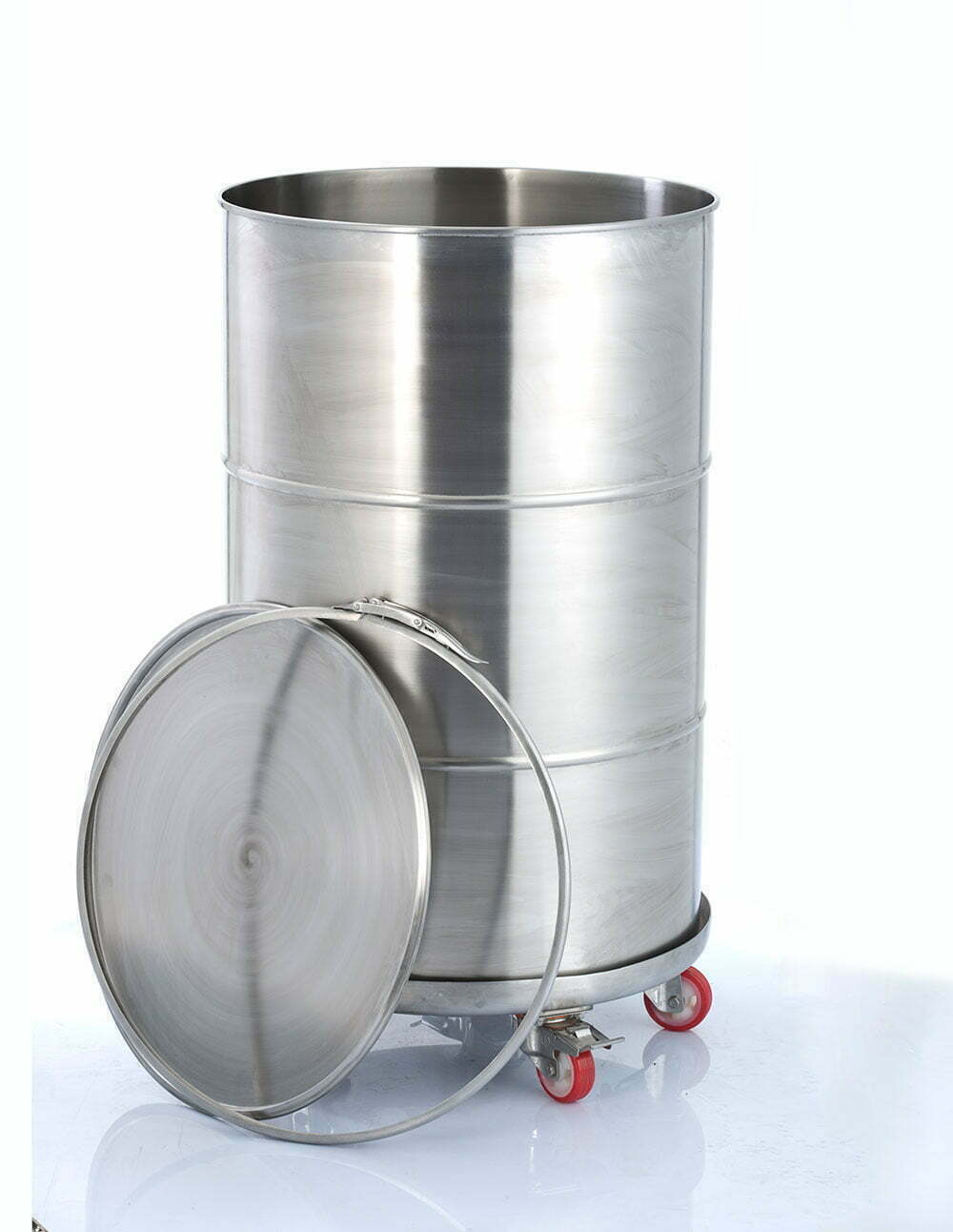 100lt Barrel with Transport Trolley