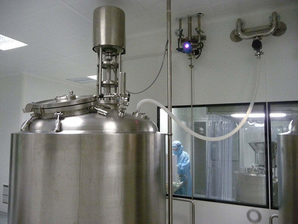 Pressurized Production Tank with Heating Jacket