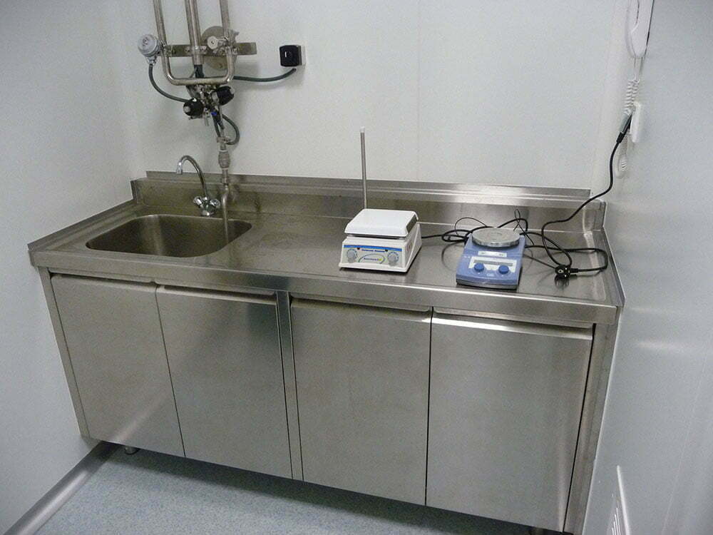 WFI and WPU Points of Use and Countertop